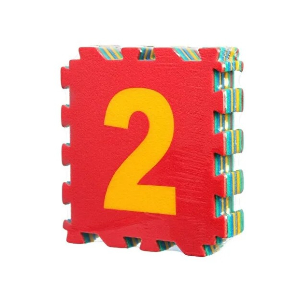 9 Parça Sayılar Puzzle Yer Matı  - 3